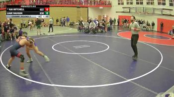 150 lbs Champ. Round 2 - Kai Mitchell, Westview vs Liam Vaughn, Newberg