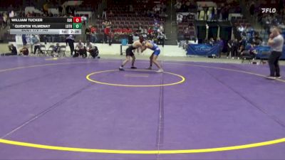 149 lbs Cons. Round 4 - William Tucker, Eureka vs Quentin Vilmenay, Luther