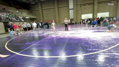 100 lbs Champ. Round 1 - Mary Roop, Edmond North vs Kendall Brecks, North Platte Girls