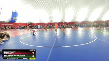 120 lbs Round 4 (6 Team) - Elizabeth Rademacher, Team Pink vs Elia Nyquist, Team Yellow