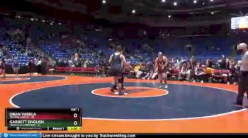 220 lbs Semis & 1st Wrestleback (8 Team) - Garrett English, Yorkville Christian vs Oran Varela, Tolono (Unity)