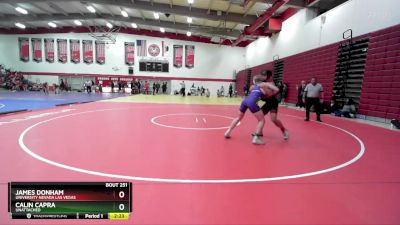 165 lbs Cons. Round 2 - James Donham, University Nevada Las Vegas vs Calin Capra, Unattached