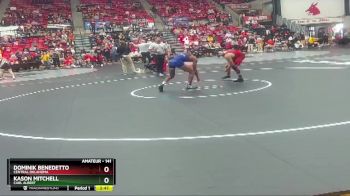 141 lbs Champ. Round 2 - Kason Mitchell, Carl Albert vs Dominik Benedetto, Central Oklahoma