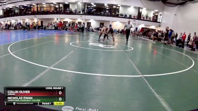 149 Freshman/Soph Cons. Round 1 - Nicholas Ewan, Jamestown Community College vs Collin Oliver, Adrian