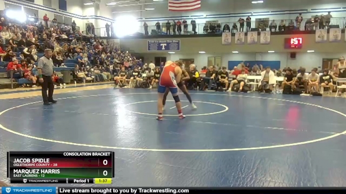 175 lbs 2nd Wrestleback (8 Team) - Marquez Harris, East Laurens vs ...