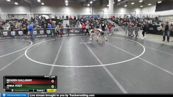 144 lbs Quarterfinal - Reagen Gallaway, NE vs Anna Vogt, TX