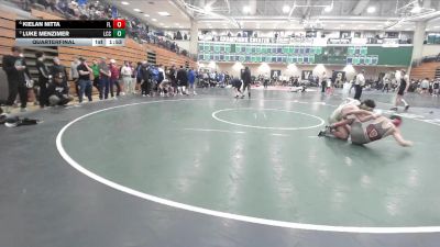 138 lbs Quarterfinal - Luke Menzimer, La Costa Canyon vs Kielan Nitta, Faith Lutheran