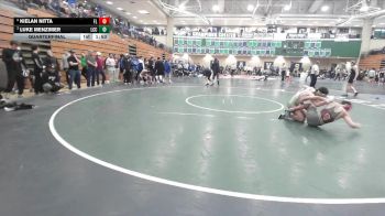 138 lbs Quarterfinal - Luke Menzimer, La Costa Canyon vs Kielan Nitta, Faith Lutheran