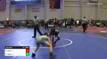 82 lbs Consolation - Noah Soto, Mayhem vs Kaiden Lepe, Pounders WC