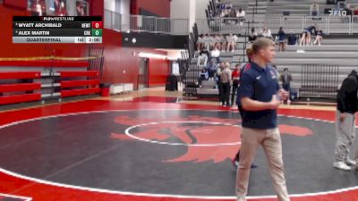 113 lbs Quarterfinal - Alex Martin, Cedar Rapids Kennedy vs Wyatt Archibald, Newton