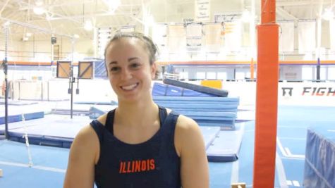 Giana O'Connor Bounces Back to Earn All-Around Career High