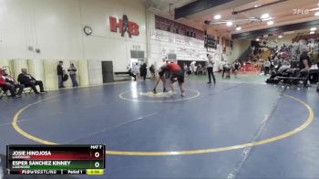 190 lbs Cons. Round 2 - Josie Hinojosa, Lakewood vs Esper Sanchez Kinney, Lakewood