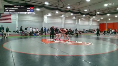 180 lbs Quarterfinal - Kaylyn Lawson, Georgetown vs Lori Grimes, Mount Union