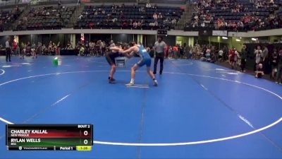 160 lbs Round 1 - Charley Kallal, New Prague vs Rylan Wells, BGC