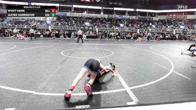 92 lbs Consi Of 4 - Wyatt Haire, Oklahoma Phantom Wrestling Club vs Jaxten Harrington, Ozark Youth Wrestling