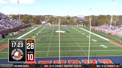 Replay: UVA Wise vs Carson-Newman | Oct 19 @ 12 PM