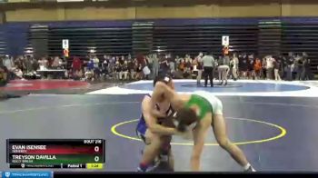132 lbs Champ. Round 2 - TREYSON DAVILLA, Kelly Walsh vs Evan Isensee, Doherty