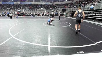 120 lbs Semifinal - Sean Barton, Hornet Wrestling vs Landon Ries, Premier