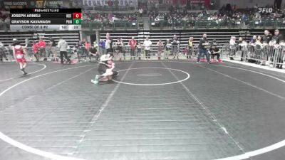 125 lbs Consi Of 8 #2 - Joseph Armeli, Red Nose vs Grayson Kavanagh, Point Boro