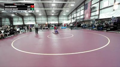 144 lbs Round 7 (8 Team) - Cole Manning, American Fork vs Brigham Bailey, North Summit