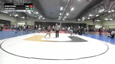 131 lbs Rr Rnd 3 - Ryder Zychek, CTWhale vs John Munley, Mat Assassins Red