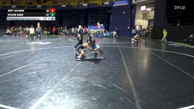 125 lbs Consi Of 8 #2 - Jeff Jacome, Gardner-Webb vs Gylon Sims, The Citadel