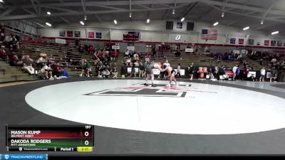 197 lbs Champ. Round 3 - Mason Kump, Belmont Abbey vs Dakoda Rodgers, Pitt-Johnstown