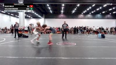 126 lbs Round 2 (4 Team) - Sullivan Brown, Bulloch Bandits Wrestling Club vs Silas Mills, MF Army