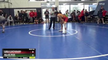 165 lbs Quarterfinal - Keller Rock, Embry-Riddle (Ariz.) vs Carlo Castagnaro, Arizona Christian University