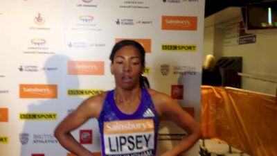 Charlene Lipsey 2nd in 2:02