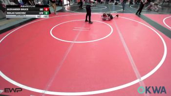 80 lbs Rr Rnd 2 - Alexander Bruce, Gravette Wrestling Club vs Reilas Sanchez, Locust Grove Youth Wrestling