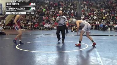 138lbs Semi-finals John Ritter (Liberty) vs. Stephen Maloney (Bethlehem Cath)