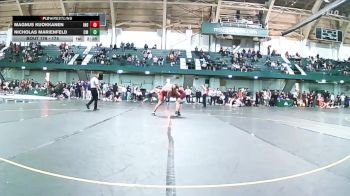 174 lbs Cons. Round 2 - Nicholas Marienfeld, Central Michigan vs Magnus Kuokkanen, Indiana