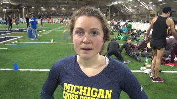 Michigan Alum Becca Addison meet/facility mile record 4:30.7