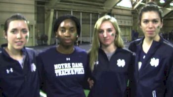 Notre Dame DMR women qualify for NCAAs