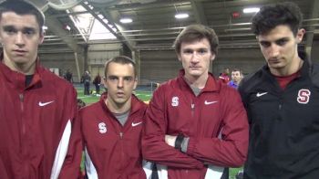 Stanford men are looking to defend their DMR title