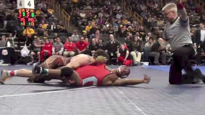 184lbs Quarter-finals Nate Brown (Lehigh) vs. Kenny Courts (Ohio State)