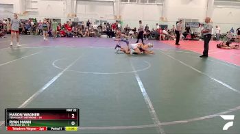 138 lbs Round 4 (8 Team) - Mason Wagner, Team Shutt Dethrone vs Ryan Mann, Tar River WC