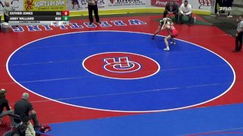 127 lbs Consolation - Esther Jones, Dallastown vs Abby Williard, Manheim Twp