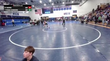 106 lbs Cons. Round 2 - Ty Burke, Central vs Tyrus Connors, Buffalo