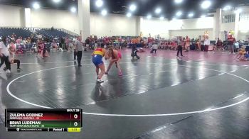 190 lbs Placement (16 Team) - Briar Ludeman, Team Iowa Beach Bums vs Zulema Godinez, Nebraska Marvels