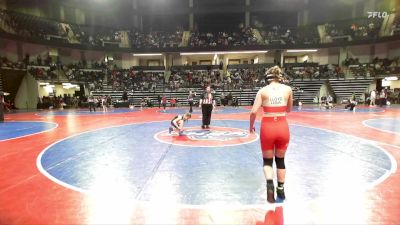 97-104 lbs Semifinal - Lucy Lloyd, Icon Wrestling vs Mikaela Brown, Roundtree Wrestling Academy