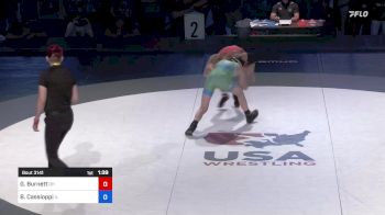 106 lbs Final - Grey Burnett, Ohio vs Bruno Cassioppi, Illinois