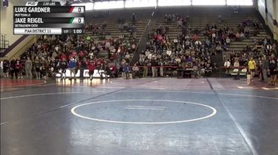 120lbs 3rd Place Match Luke Gardner (Pottsville) vs. Jake Reigel (Bethlehem Cath)