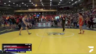 145 lbs Cons. Round 3 - Anthony Zapata, TX vs Jory Garrett Jr., OK