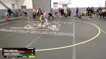 67 lbs Semifinal - Sofia Vreeland, Alaska Battle Cats Wrestling Club vs MaKell Marchant, Chugach Eagles Wrestling Club