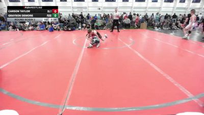 84 lbs Round Robin 2 - Carson Taylor, PA Titan WC-EL vs Grayson Demore, Pursuit-EL