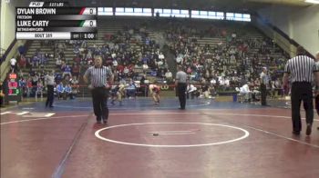 113lbs 3rd Place Match Dylan Brown (Freedom) vs. Luke Carty (Bethlehem Cath)