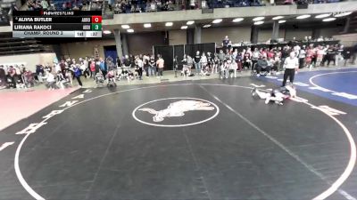 140 lbs Champ. Round 2 - Alivia Butler, Unattached vs Liriana Rakoci, Unattached