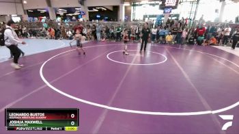 61 lbs Cons. Round 1 - Leonardo Bustos, Nolfpack Wrestling Academy vs Joshua Maxwell, Panhandle RTC